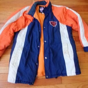 NFL GAME DAY Chicago Bears Vintage Winter Coat